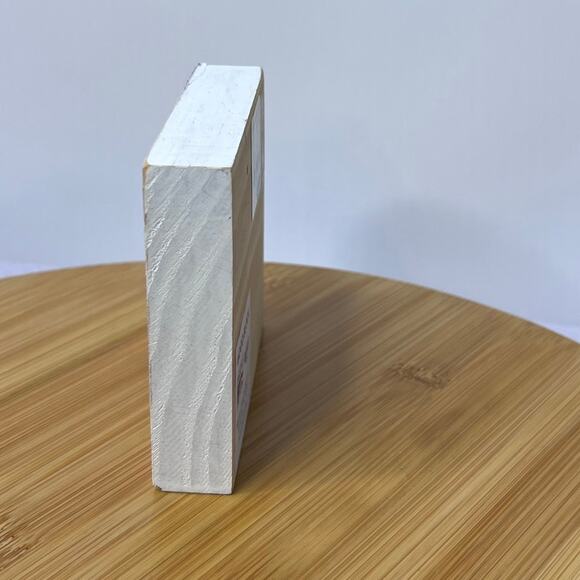 Conimar "Good Vibes Only" Wood Block Pink,Lime Green,Gray - Picture 2 of 5